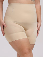 Women's Plus Size Seamless Shapewear Panties Tummy Control Butt Lift Nylon Spandex