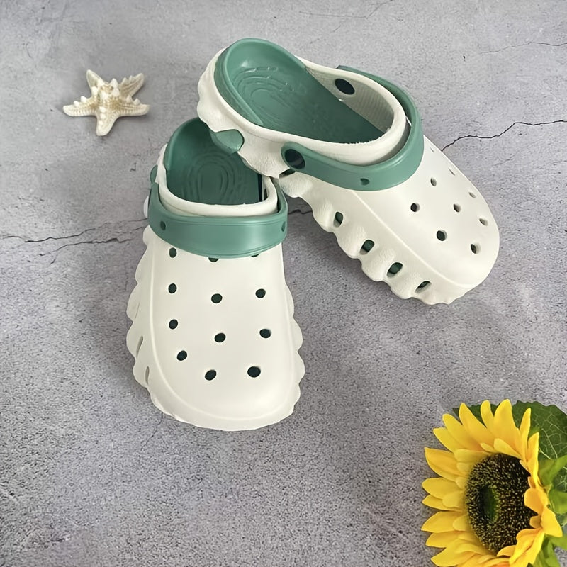 Unisex Summer EVA Clogs Breathable Anti-Odor Beach Garden Shoes