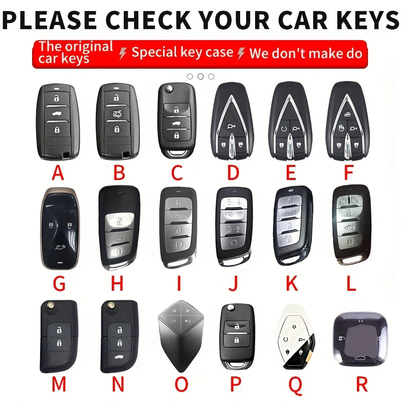 Car Key Fob Cover Leather For SUV Sedan 2019-2022 Durable Protective Case