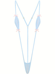 Ayollar uchun bog'ich aksentlari, rang blokli dizayn va 80% poliamid va 20% spandeksdan tayyorlangan to'qima bilan sexy bir qismli bodysuit. Kattalar uchun intim kiyim.