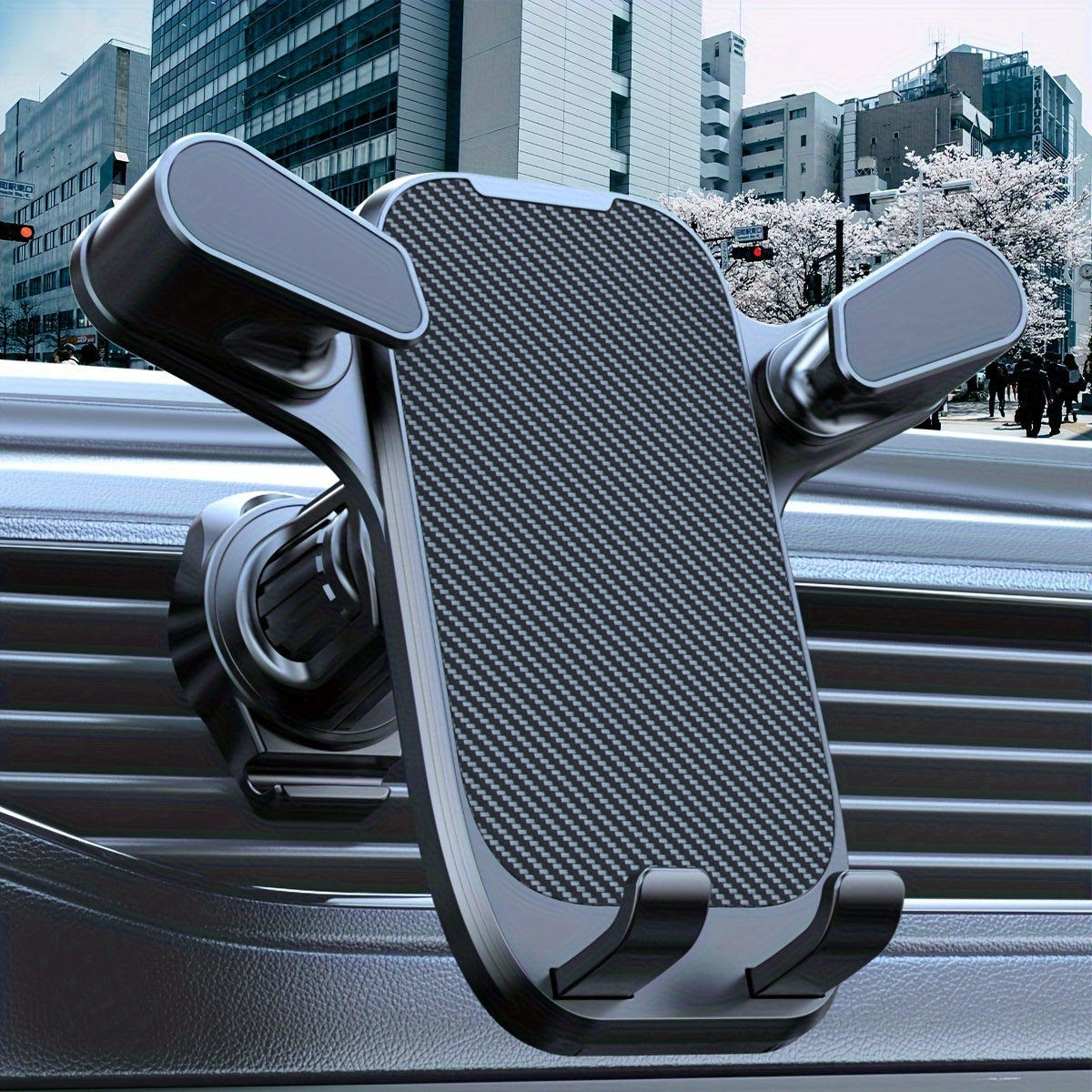 Soporte universal para teléfono de coche, de ABS, con soporte de ventilación, rotación de 360 grados, duradero