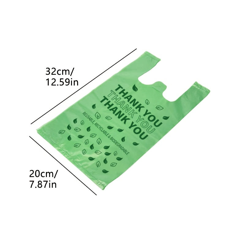 Juego de 100 bolsas de plástico duraderas para frutas y verduras