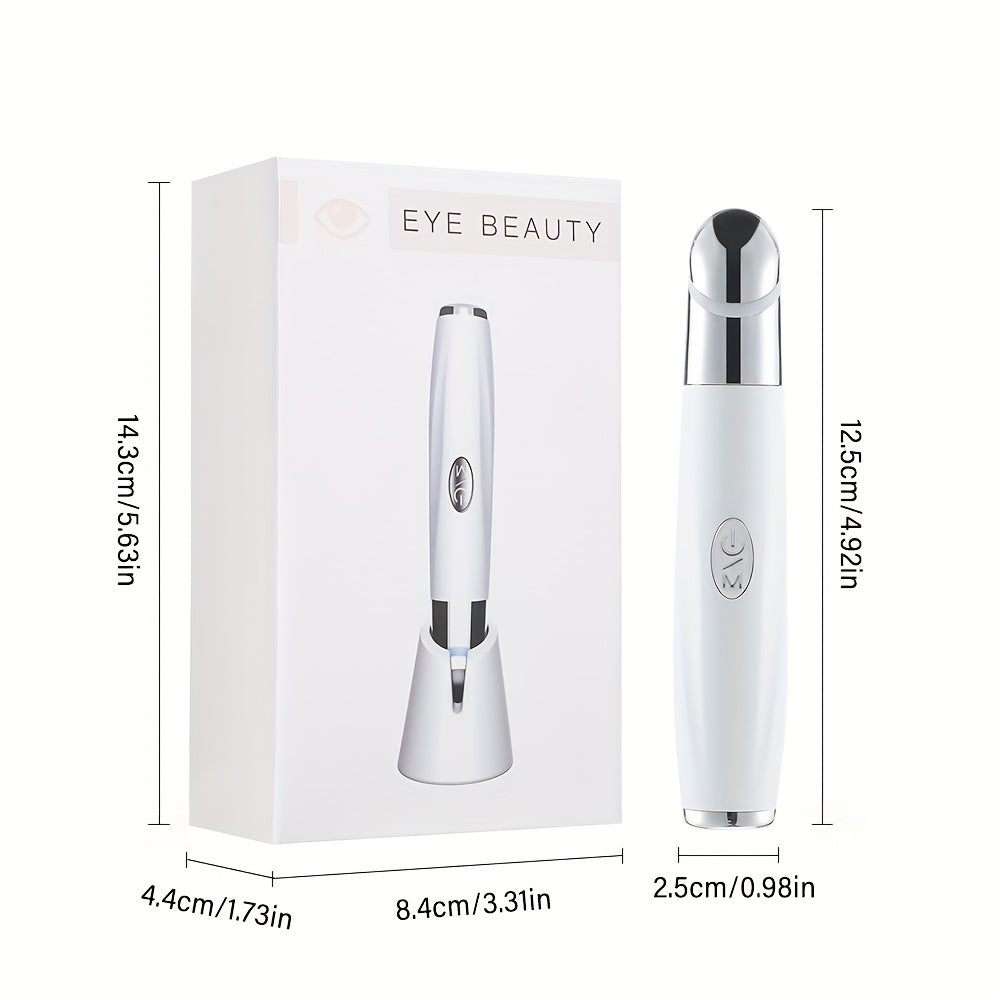 Masajeador eléctrico para ojos con varita de vibración para relajación de ojos y cuerpo