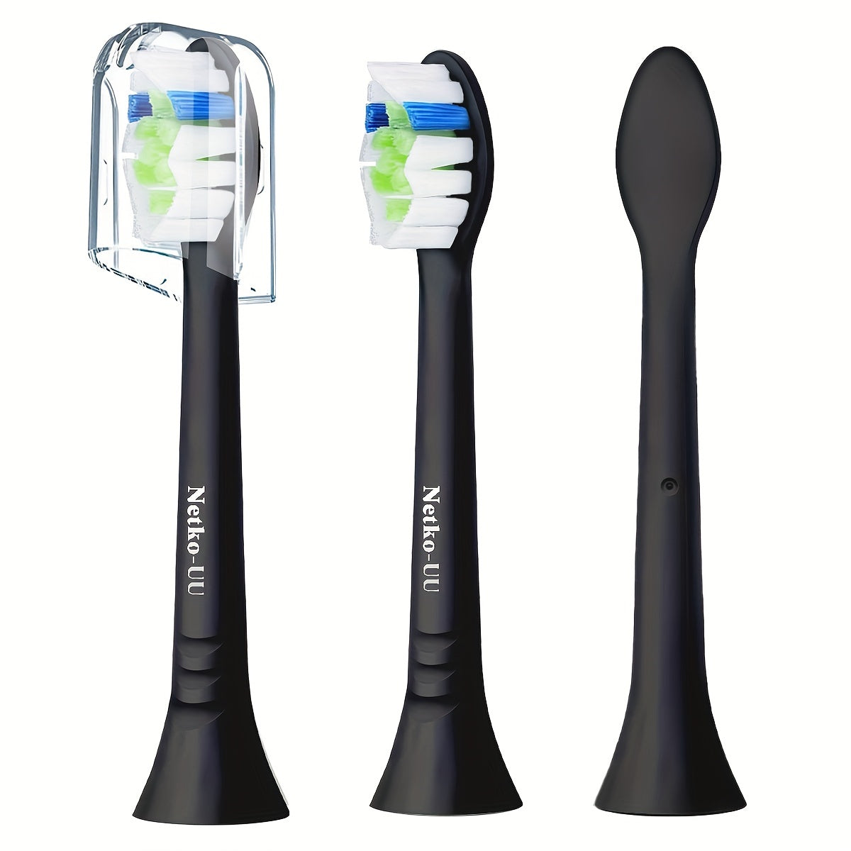 cabezales de cepillos de dientes de repuesto para cepillos de dientes eléctricos, compatibles, blanco