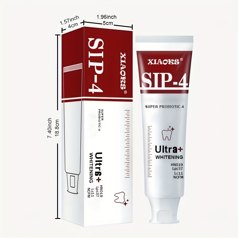 Yoshlar uchun oqartiruvchi tish pastasi, probiyotik og'iz parvarishi, yangi nafas