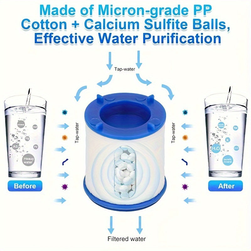 Accesorio de grifo para purificación de agua para hogares, hoteles y autocaravanas, filtro de agua potable