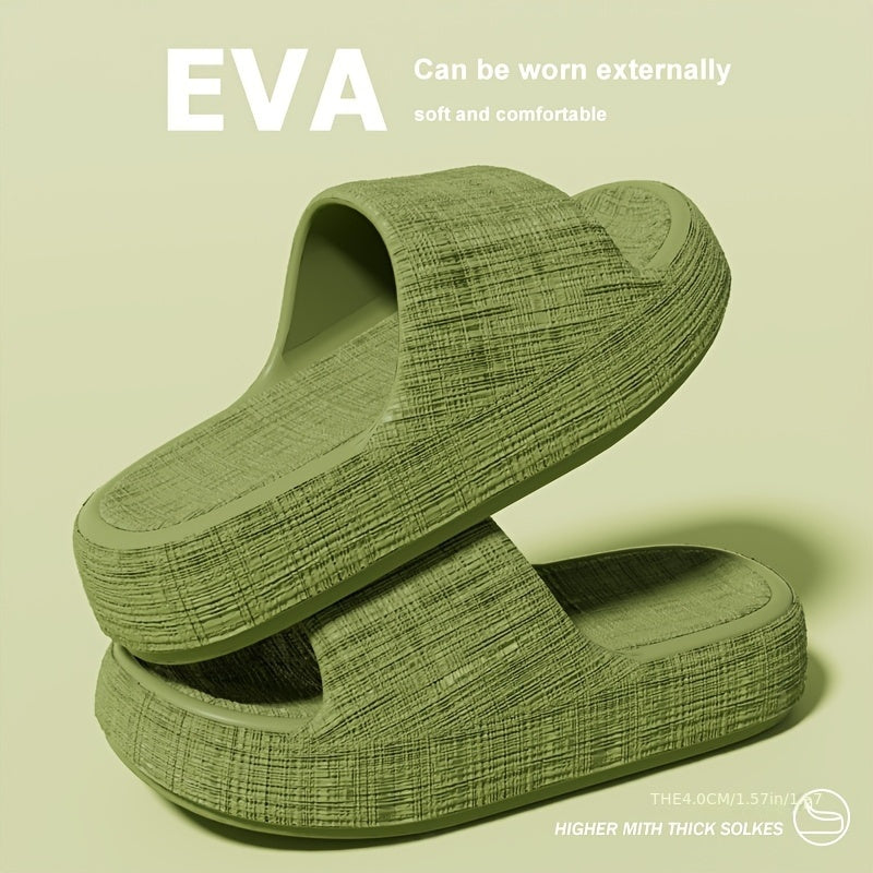 Women's Thick-Soled Indoor and Outdoor Slippers for Summer and Beach
