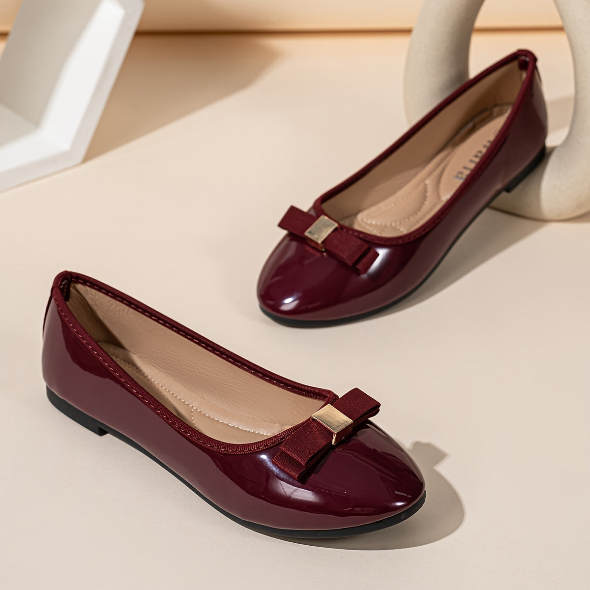 Ayollar uchun Mary Jane flats, bog‘ichli, yumshoq tagli, slip-on balet poyabzali