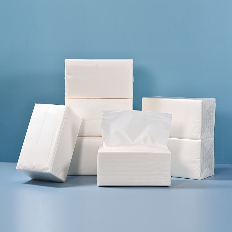 300 Sets of 10 Raw Wood Pulp Paper Napkins for Catering White Package