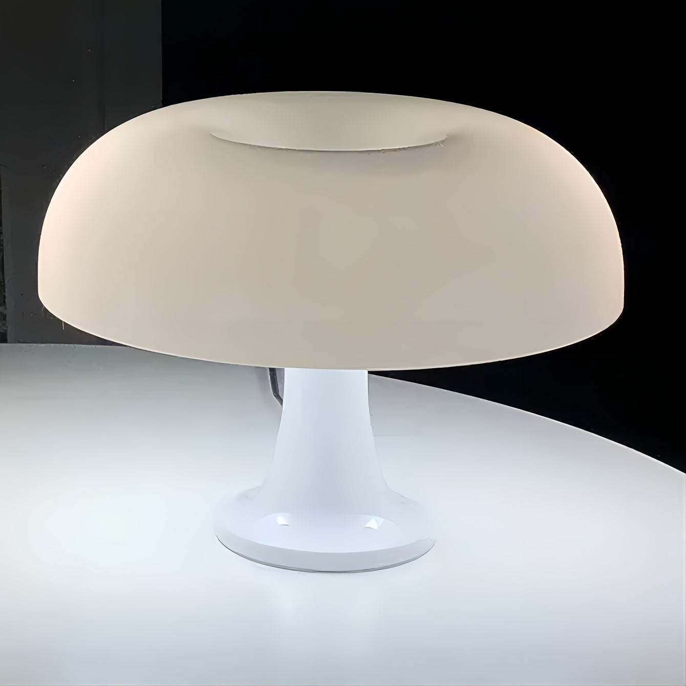 Minimalist LED Table Lamp with Dimmable Cold Warm Neutral Light for Living Room Bedroom and Hotel Decor