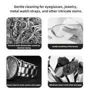 Portable Jewelry and Eyeglass Cleaner Wireless USB Rechargeable Deep Clean Compact