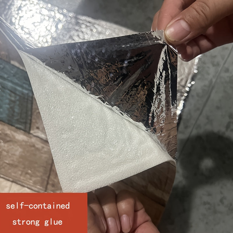 10 piezas de estilo industrial, paneles de pared 3D de ladrillo autoadhesivos, baldosas de espuma de PVC impermeables para salas de estar, paredes de TV, decoración de espacios