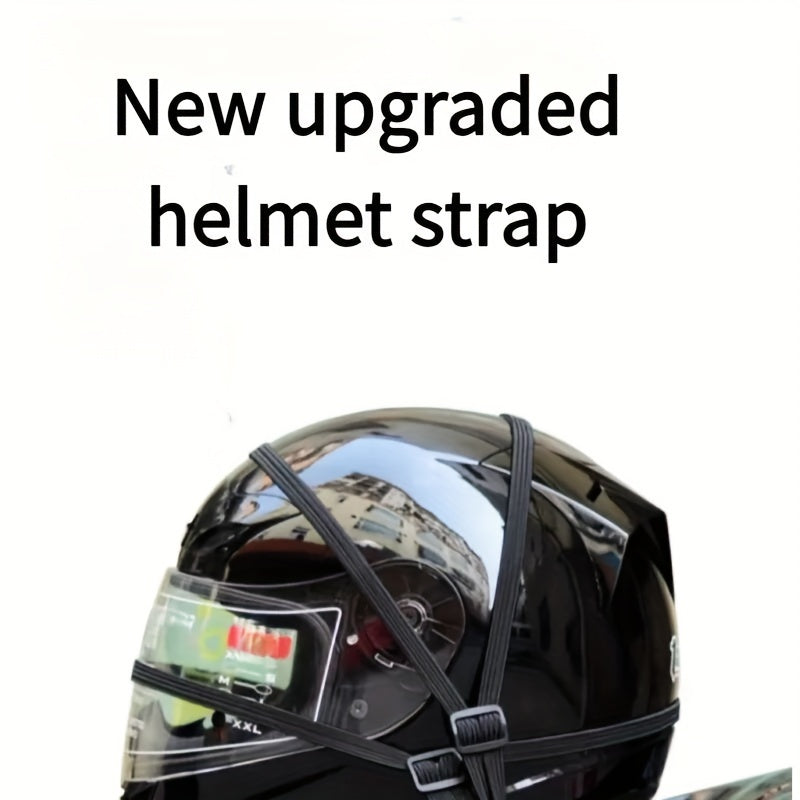 Motorcycle Tie-Down Belt Elastic Rope Heavy Duty Adjustable Strap