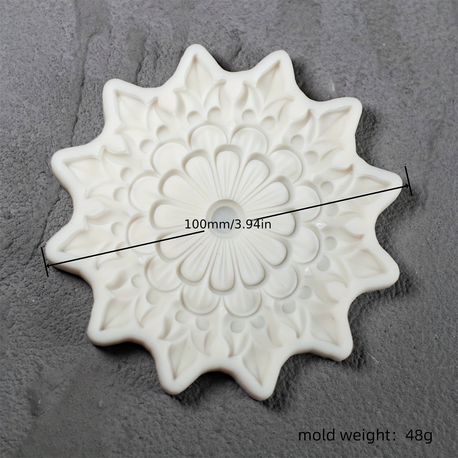 Silicone Cake Decorating Mold Baroque Floral Design Food Safe for Fondant Cupcakes Jelly Chocolate Resin Crafts