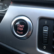 Car Interior Replacement Cover for Start/Stop Engine Button Non-slip