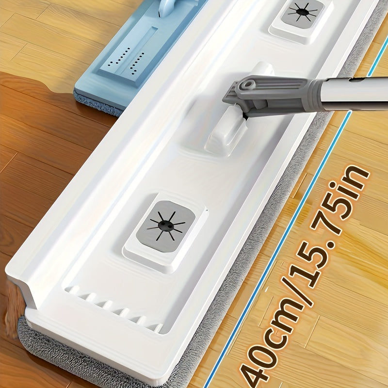 All-in-One Wet Dry Mop Set with Bucket, Adjustable, Durable for Floors