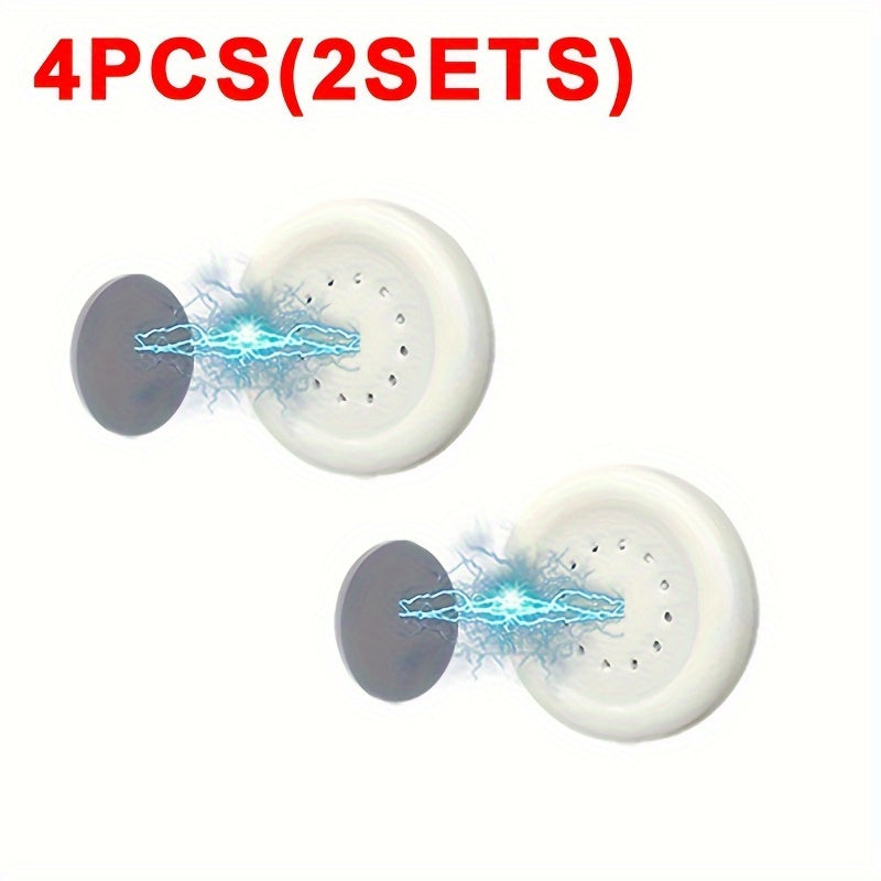 Ganchos magnéticos para organización y almacenamiento, metal duradero, paquete de 2