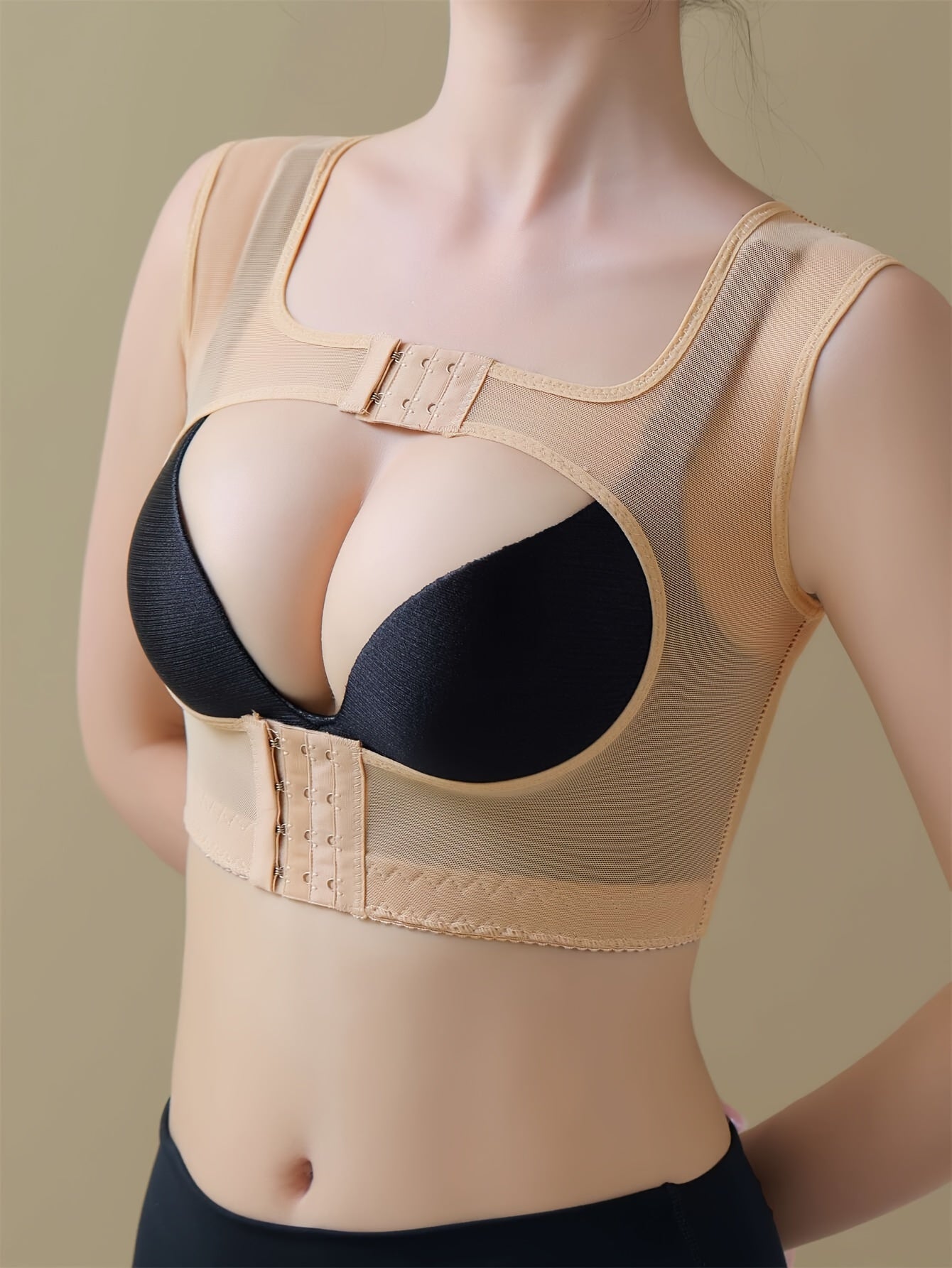 Белье с поддержкой груди и анти-обвисанием для улучшения осанки и форм.