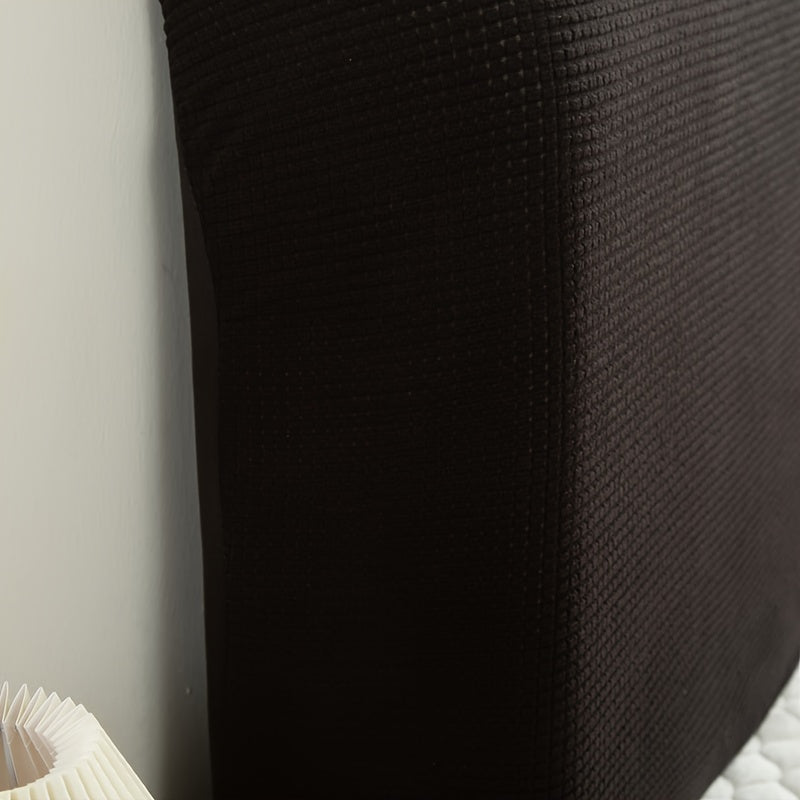Machine Washable Polyester Fiber Fill Headboard Cover with Macaron-Inspired Corn Texture
