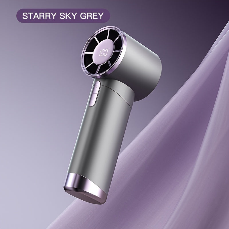 Портативный ручной вентилятор USB с перезаряжаемой литиевой батареей 3000 мАч Быстрое охлаждение