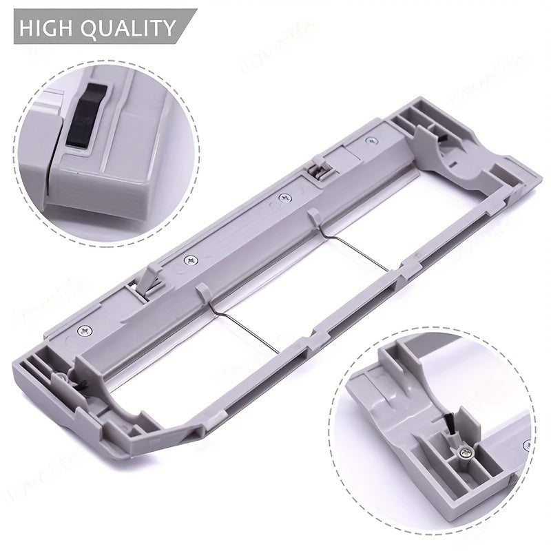 Black Main Brush Cover Replacement for Robot Vacuum Cleaner Floor Attachment