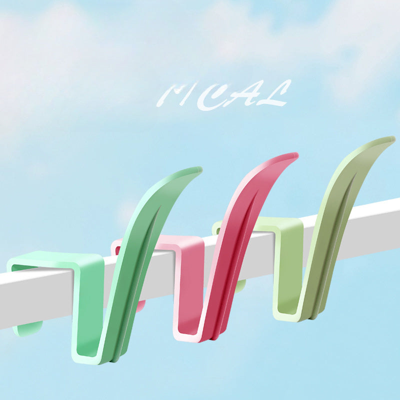 Windproof Shoe Drying Rack for Balcony and Home, Durable Plastic, Multi-Functional Storage