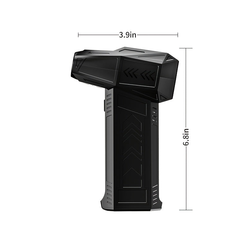 Портативный турбореактивный вентилятор-воздуходувка с высокой скоростью USB для сушки автомобиля, кемпинга