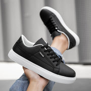 Men's Low Top Skateboard Sneakers for Outdoor Walking Hiking Casual All-Season