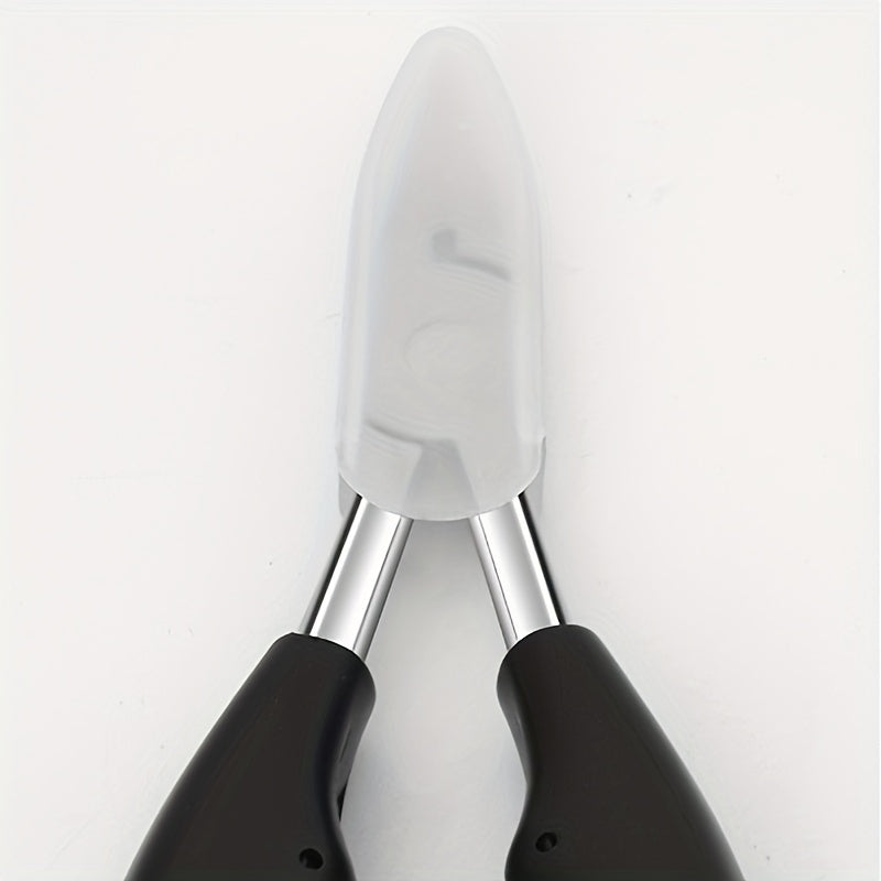 Stainless Steel Nail Clippers for Thick and Ingrown Toenails with Curved Blade and Nail File for Men and Women