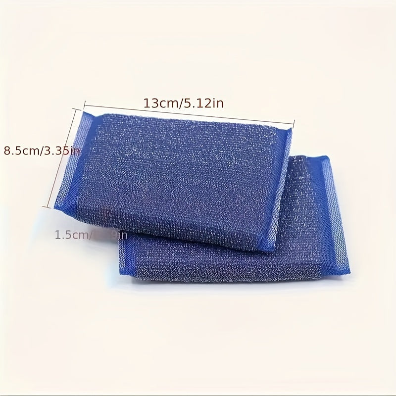 12 dona zanglamas po'latdan yasalgan tozalovchilar to'plami, bir nechta ranglarda - pichoqsiz, past to'kadigan gubkalar oshxona va shamollatish oynalarini tozalash uchun