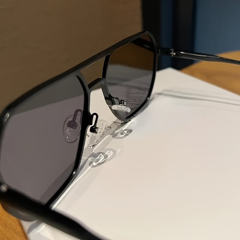 Унисекс фотохромные поляризационные солнцезащитные очки из алюминия и магния для вождения, рыбалки и путешествий