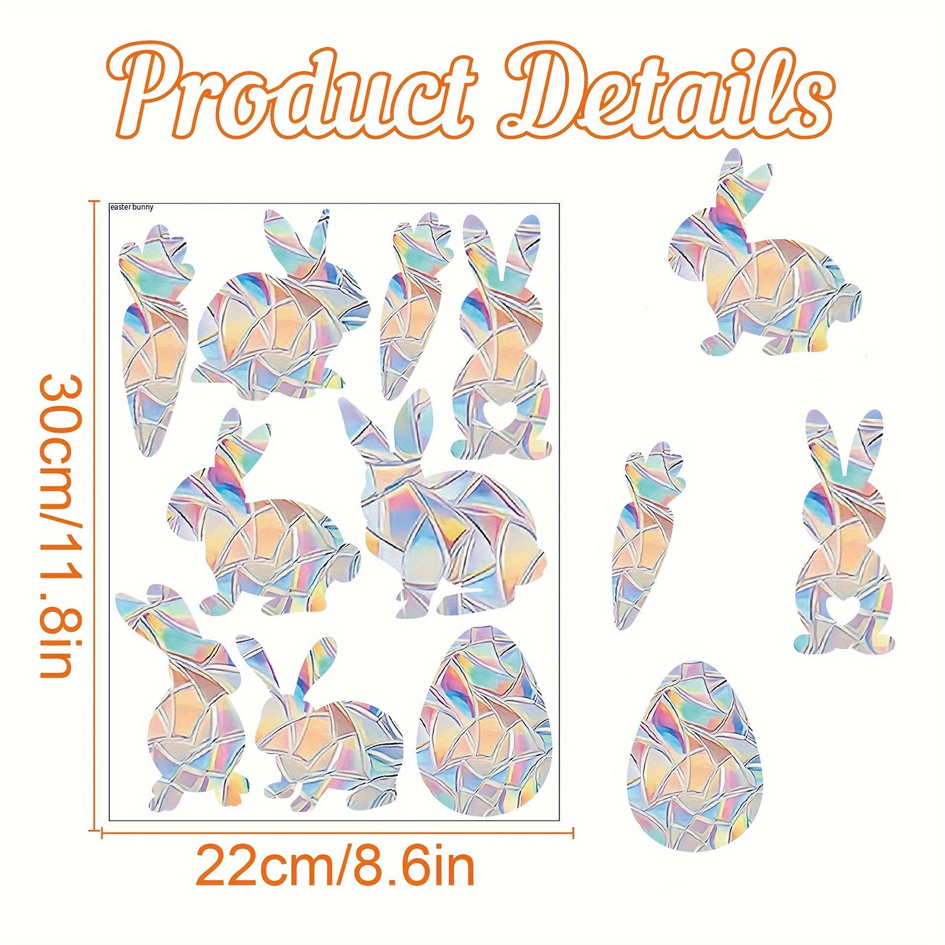 Colorful Rainbow Prism Butterfly Suncatcher Window Stickers Electrostatic Glass Decals