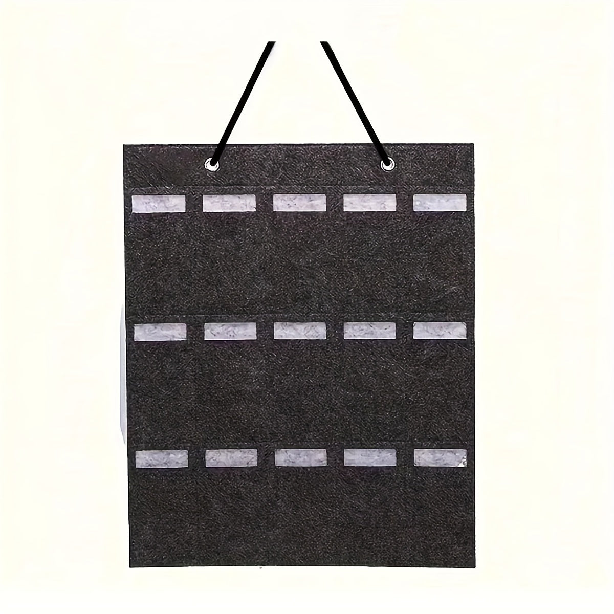 Foldable Felt Wall Organizer for Glasses Holds Up to 15 Pairs Storage Door Hanging