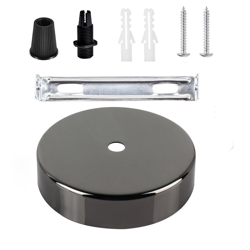 Adjustable Height Metal Pendant Light Kit Compatible with E26 Bulbs No Electricity Needed Wall Lamp Accessory