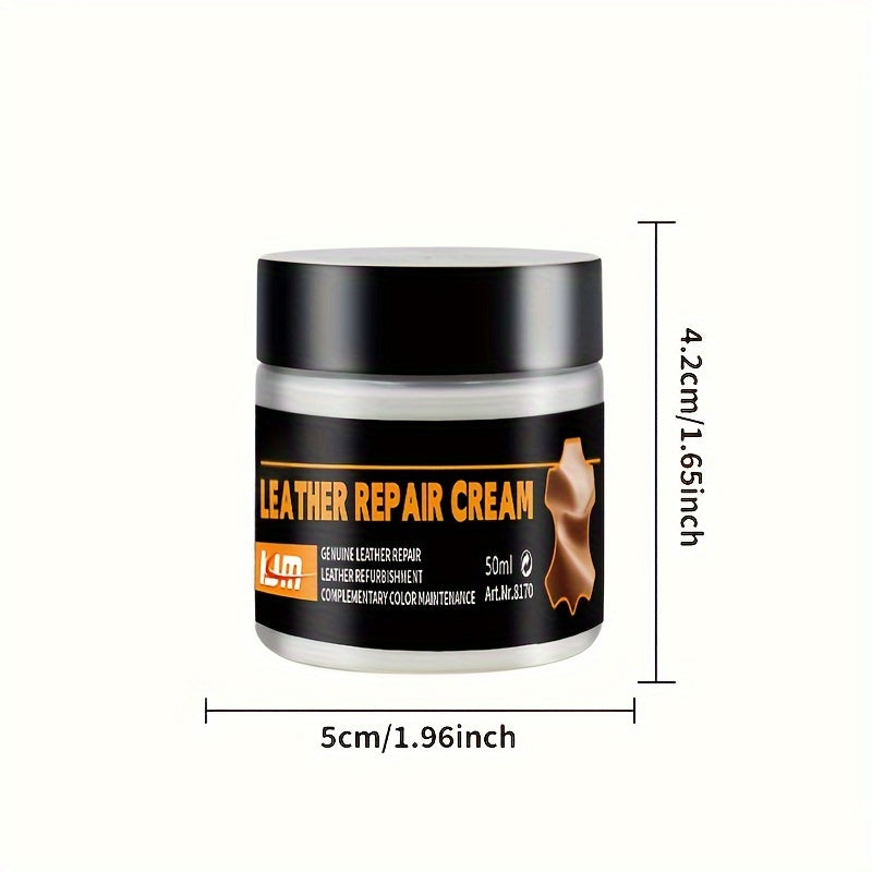 Rangni tiklash va charmni tozalash uchun charm ta'mirlash to'plami