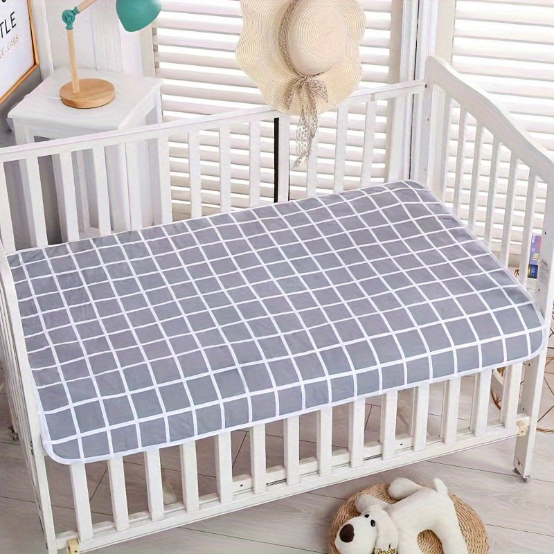 Alfombra de cambio impermeable para bebé 90cm x 70cm, reutilizable, lavable, para pañales de niños