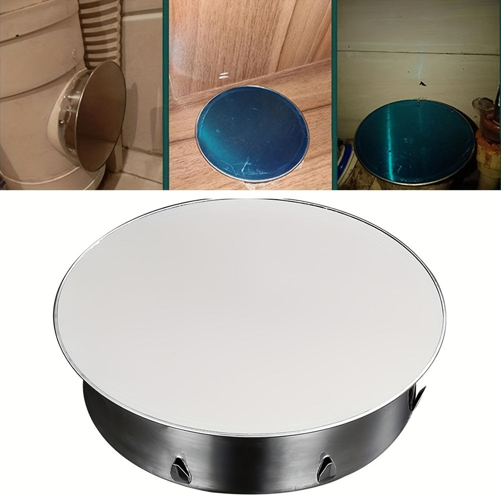 Stainless Steel Chimney Cap for Heat and Cold Air Purifiers 8-Inch PVC Pipe Cover