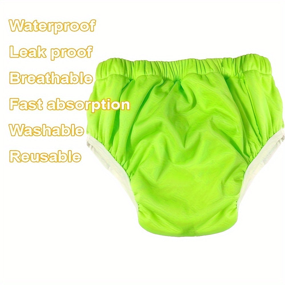 Reusable Washable Cloth Diapers for Big Kids Teens Adults Leak-Proof Breathable Adjustable