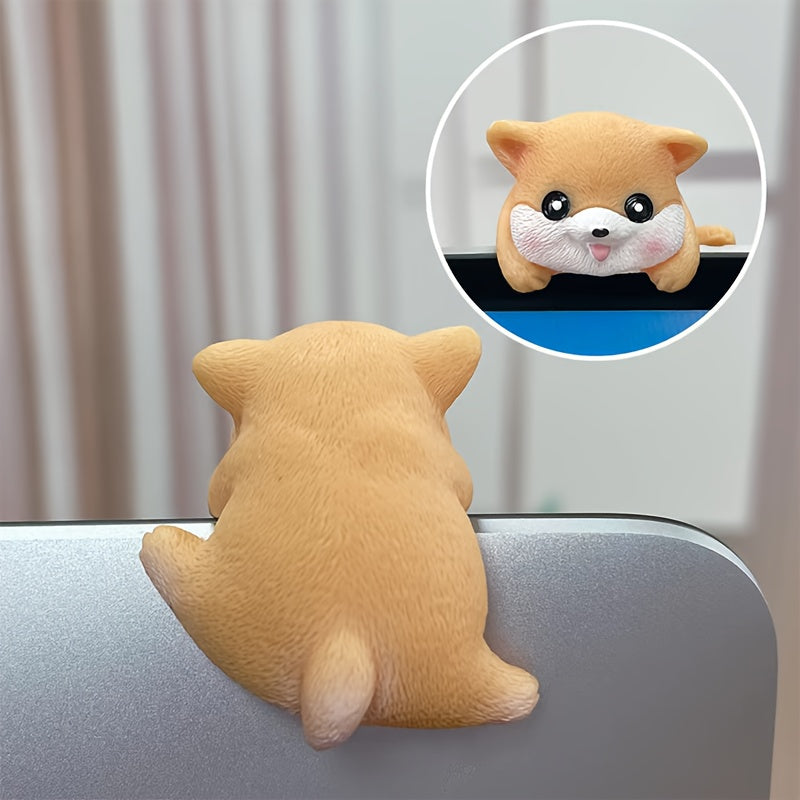 Cartoon Animal Desk Decor for Computer, Car, and Phone Screen Accessories