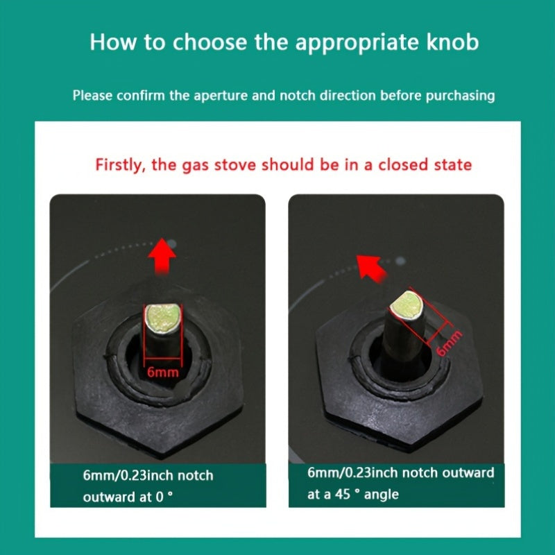 5 ta Gaz pechka knopkasi oltin rangda, xavfsizlik qulfi bilan, universal ravishda almashtiriladigan, bardoshli va kumush rangda.