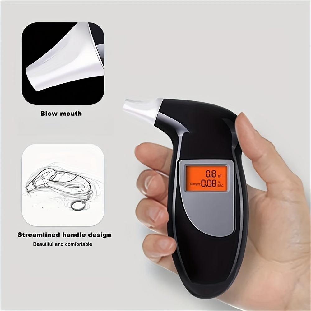 Portable Digital Alcohol Tester with Backlight for Post-Driving Analysis