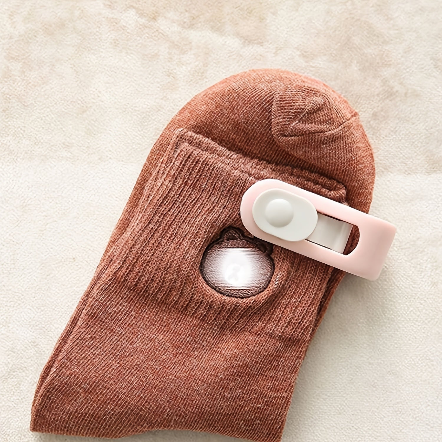 3-to'plam Polypropylene No-Sew kliplar aralash ranglarda yostiq, choyshab, to'shak uchun