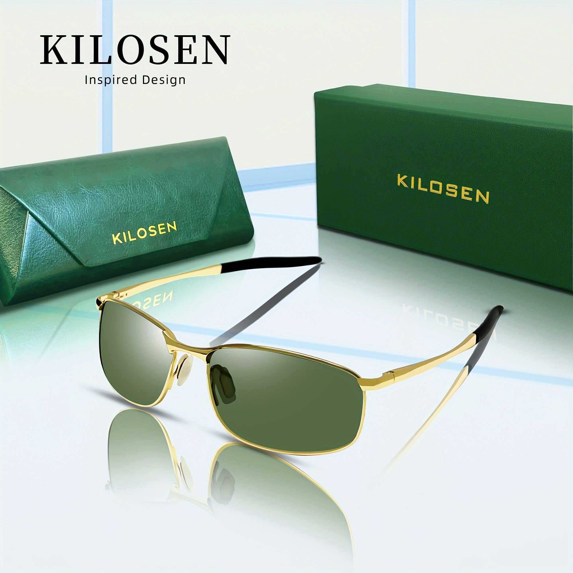 Men's Polarized Sunglasses for Driving and Outdoor Activities