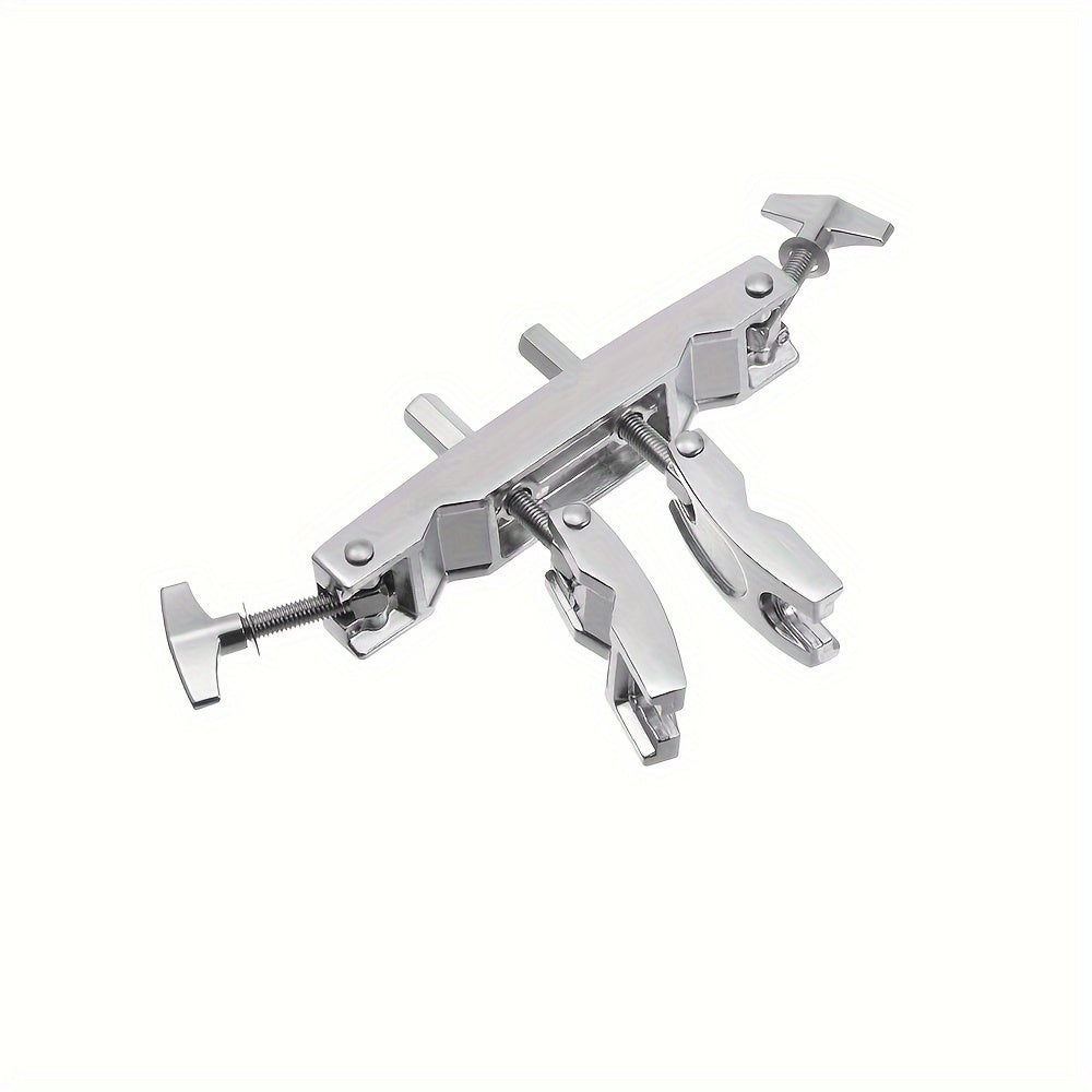 Sozlanadigan temir quvurlar uchun cymbal stand montaji uchun tez chiqarish bilan qopqoq