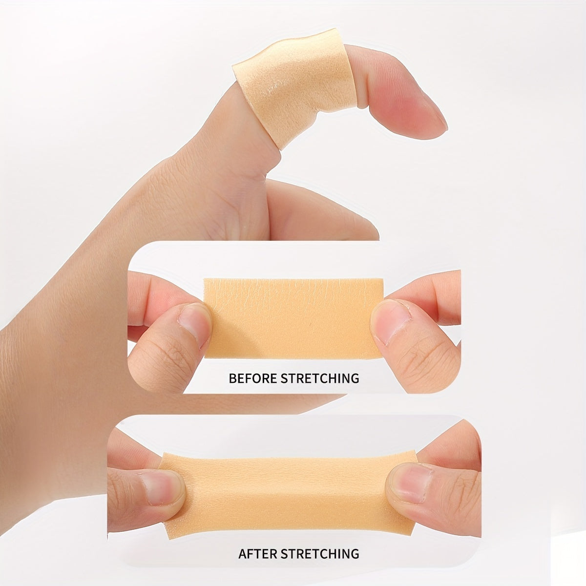 Unisex Foam Toe and Finger Protection Tape Shoe Insoles Anti-Friction Pads