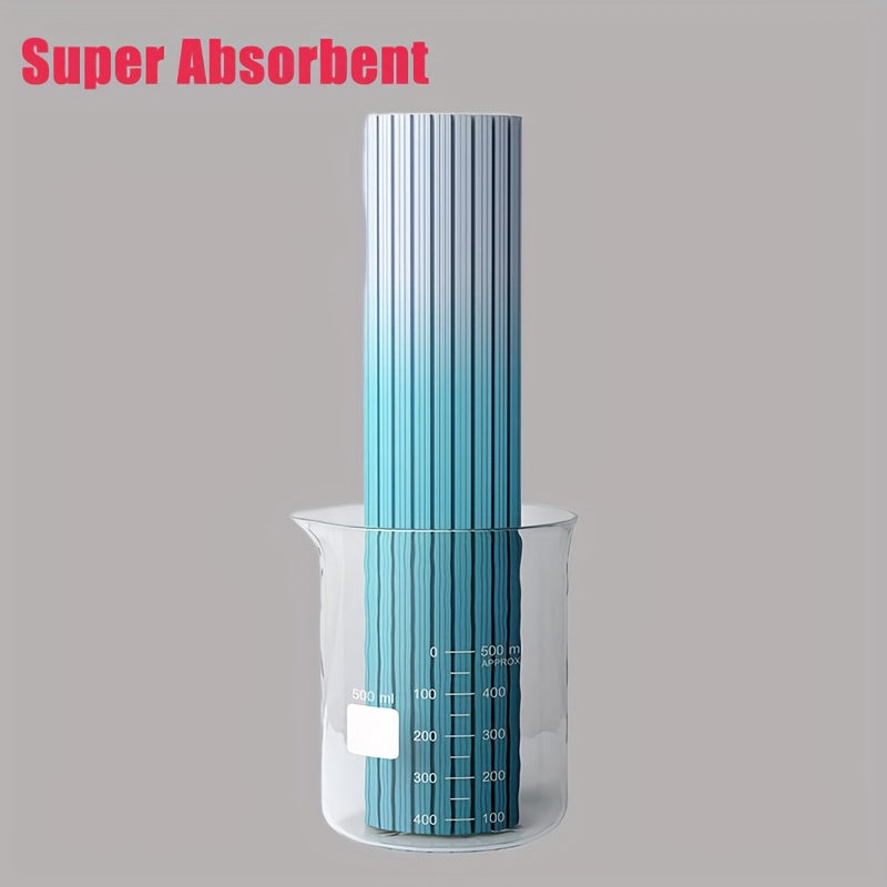 Uy tozalash uchun rezina mop - Qo'l bilan yuvish shart emas! Super singdiruvchi gubka mop 2 mop boshini o'z ichiga oladi.