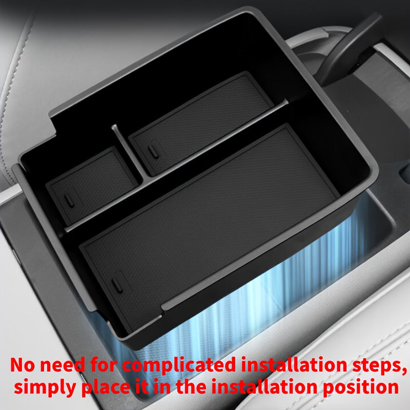 Universal Car Armrest Box Storage Center Console Interior Accessory