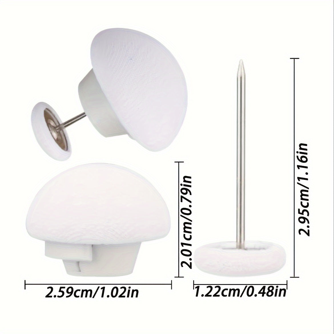 Yotqizish to'shagi qoplamasi 5 yoki 10 ta paket, bitta tugmani ochish va qo'ziqorin yostiq kliplar bilan