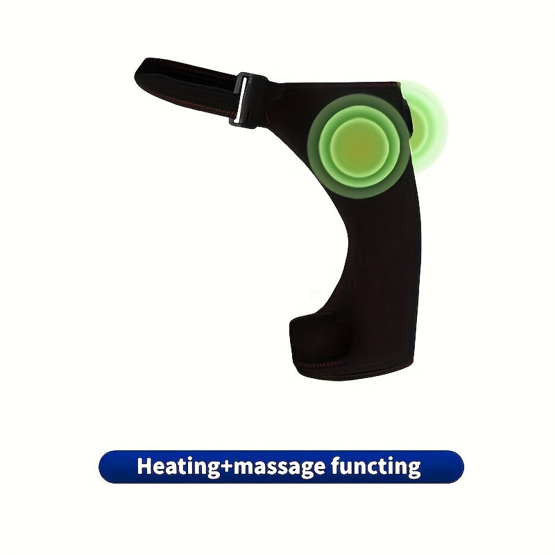 Uniseks isitiladigan bo‘yinning va sonning qoplamasi, karbon tolasi - vibratsiyali massaj, sozlanadigan harorat