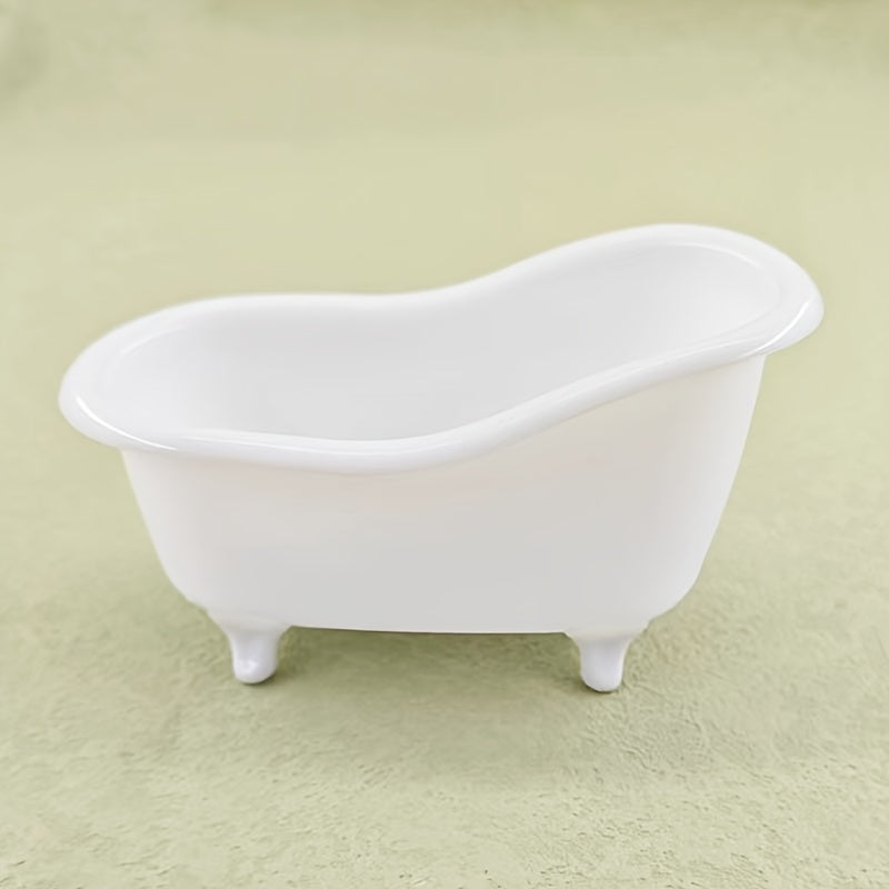 Ko'p funksiyali vannada saqlash qutisi - dush buyumlari, zargarlik buyumlari va makiyajni tartibga solish uchun ajoyib. Shuningdek, u uy hayvonlari uchun hammom yoki mini sovun qutisi sifatida ham ishlatilishi mumkin. Yaratilish uchun ideal uy bezaklari.